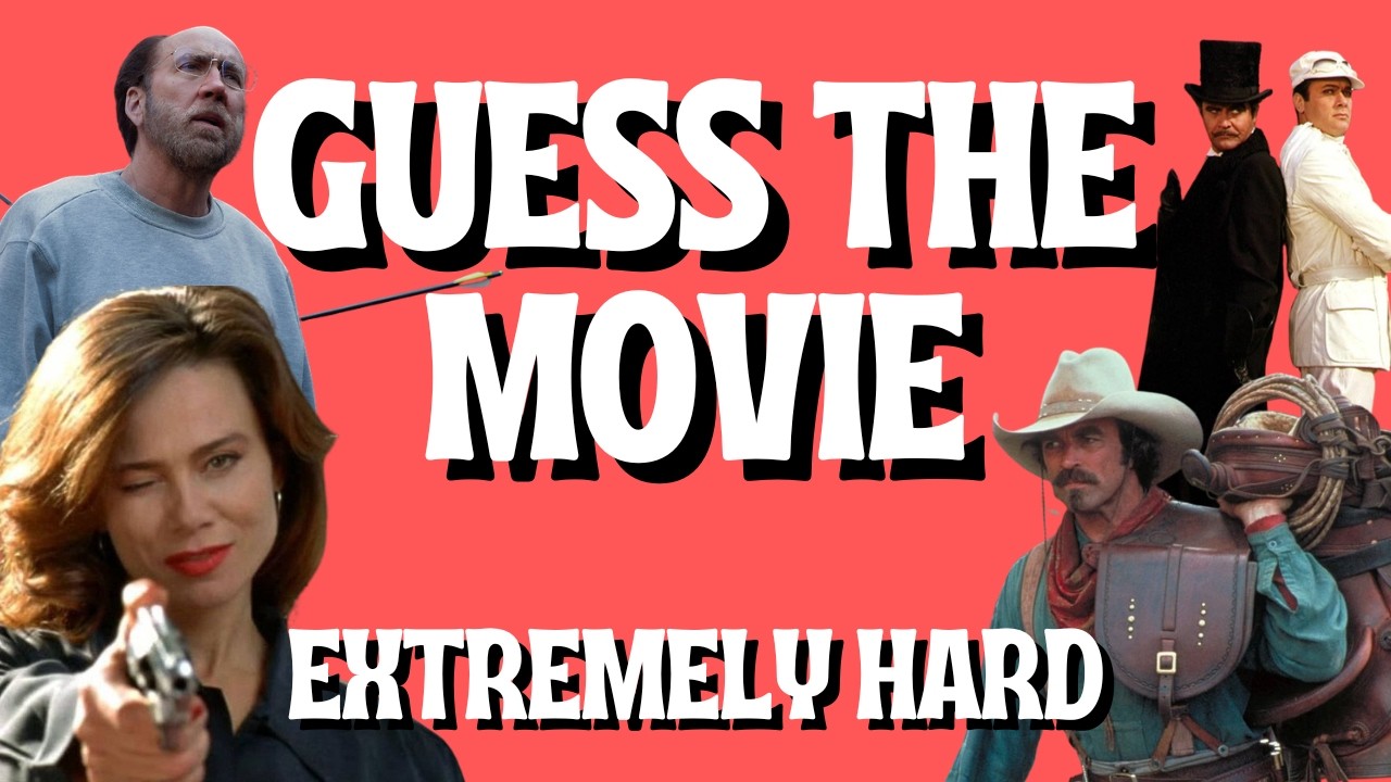 Guess the Movie From the Screenshot - Extremely Hard Quiz (50 Films to Guess)
