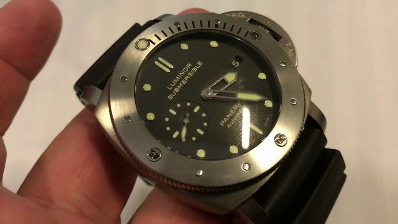 LIVE UNBOXING - Panerai Luminor 1950 Submersible 3 Days PAM 305