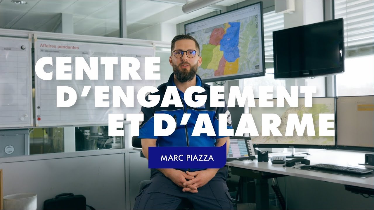 Le Centre d’engagement et d’alarme – Die Einsatz- und Alarmzentrale