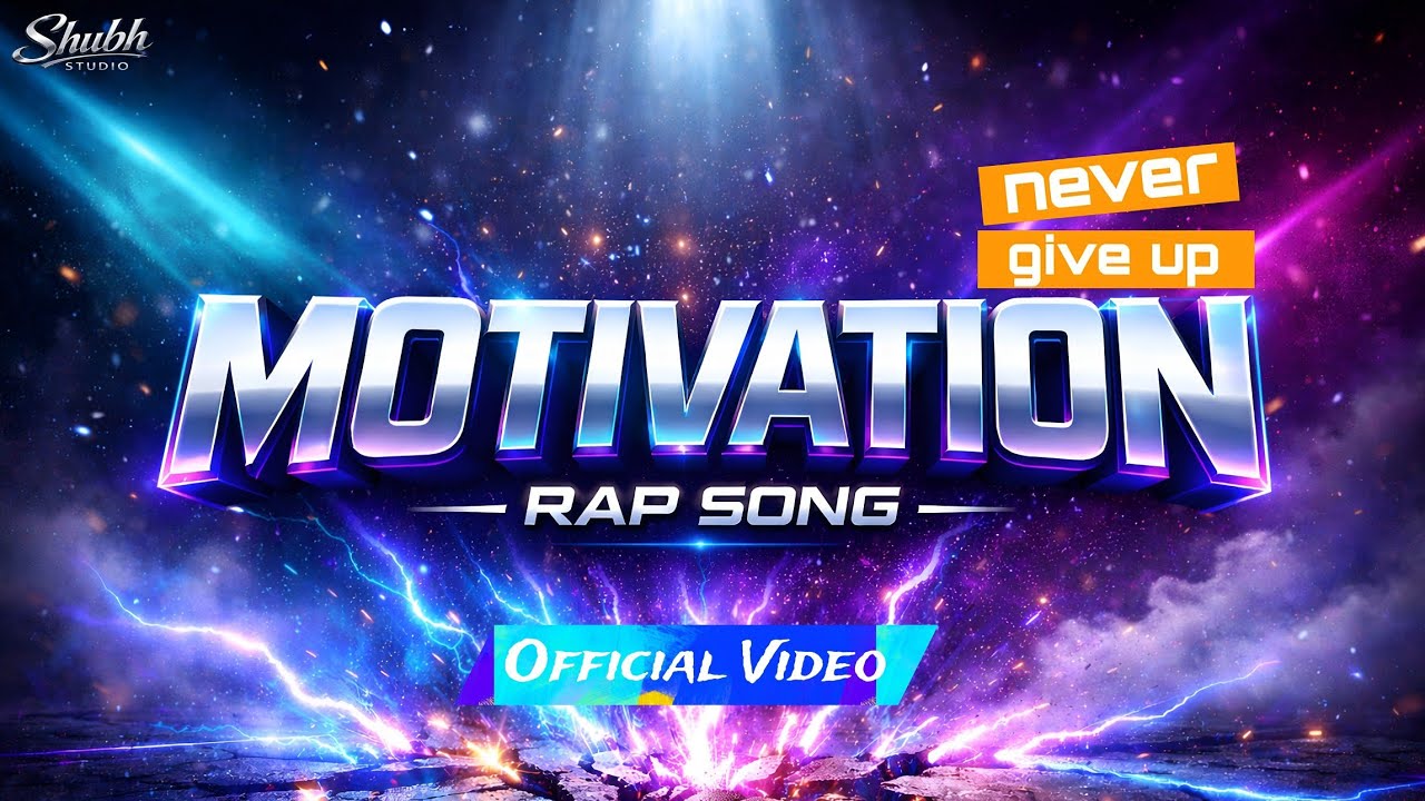 Motivation Song (Official Video)| Never Give Up | Powerful Inspirational Music | Success Motivation🔥