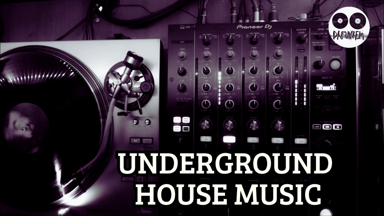 Underground House Music - 100% vinyl - march´26
