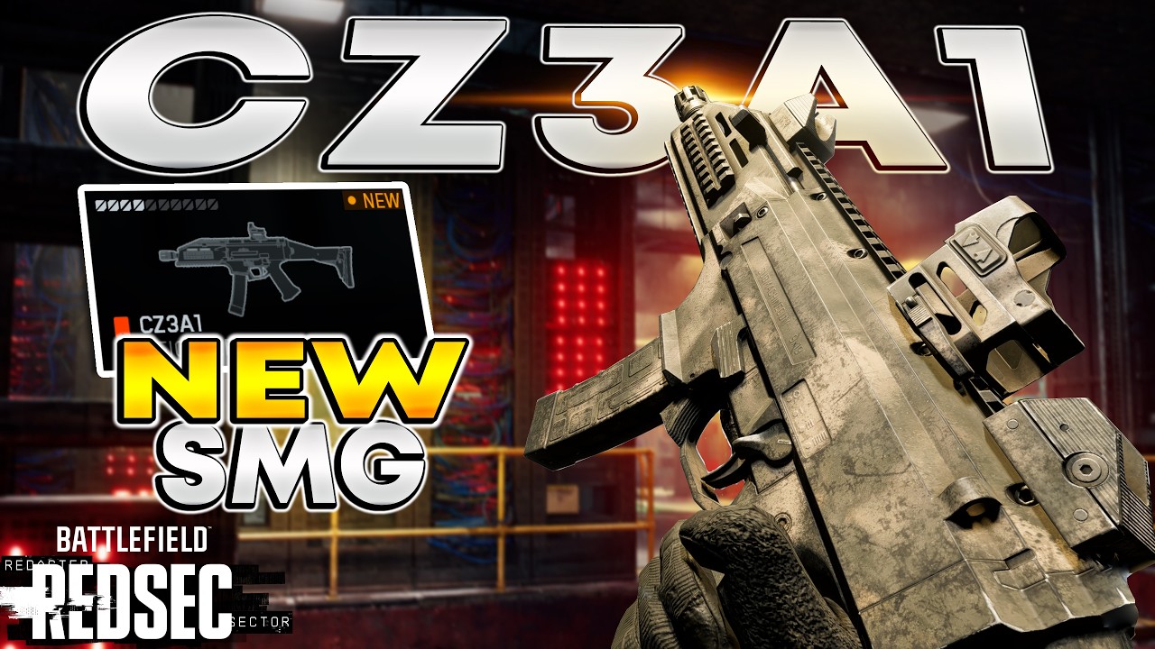 unlock the *NEW* CZ3A1 SMG NOW! - BATTLEFIELD 6 REDSEC