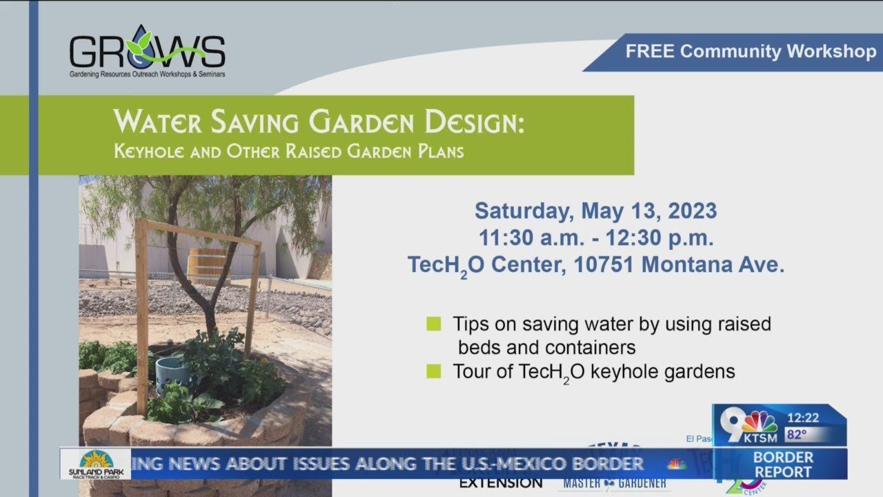 Water Tip Wednesday: gardening advice at free workshop.