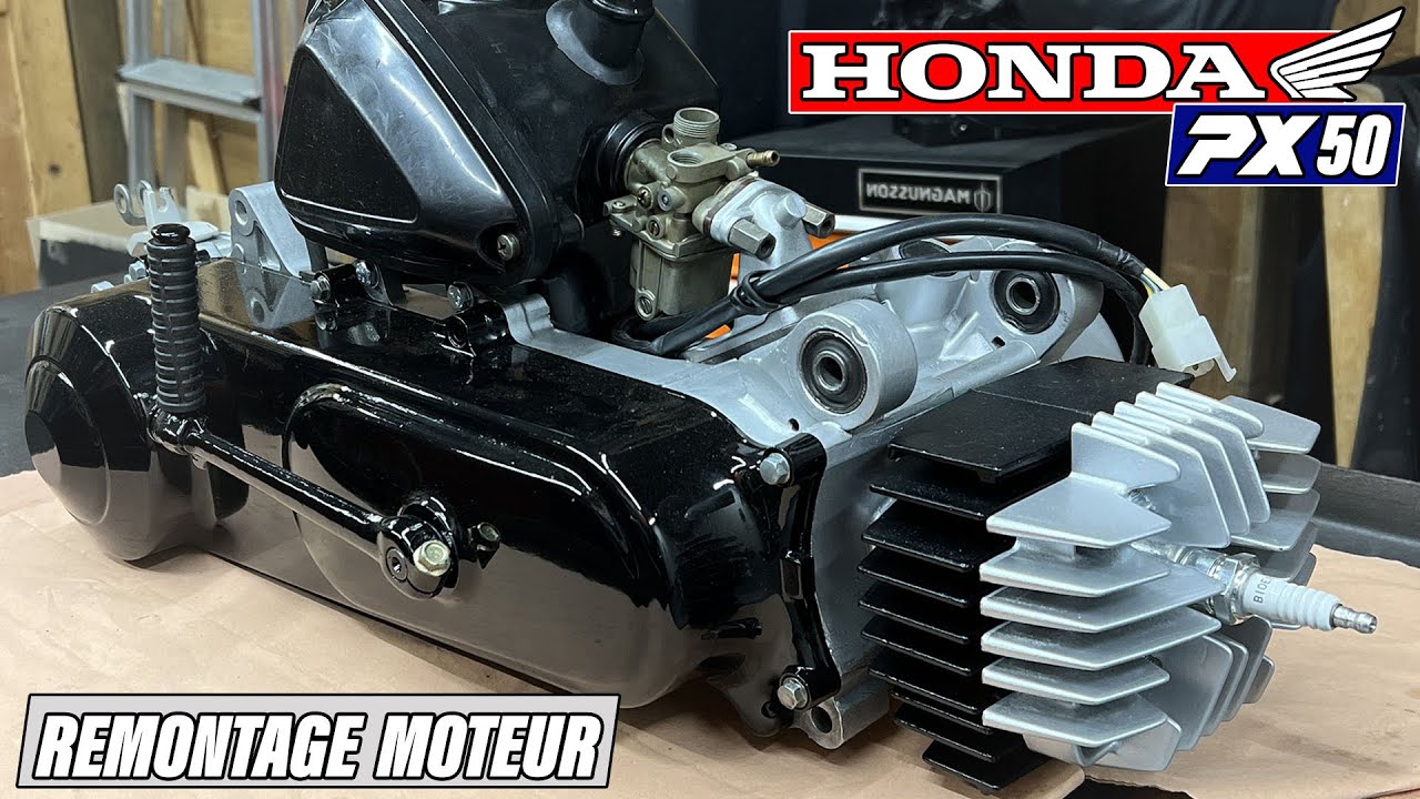 Restauration Honda PX 50 1984 [Remontage moteur]