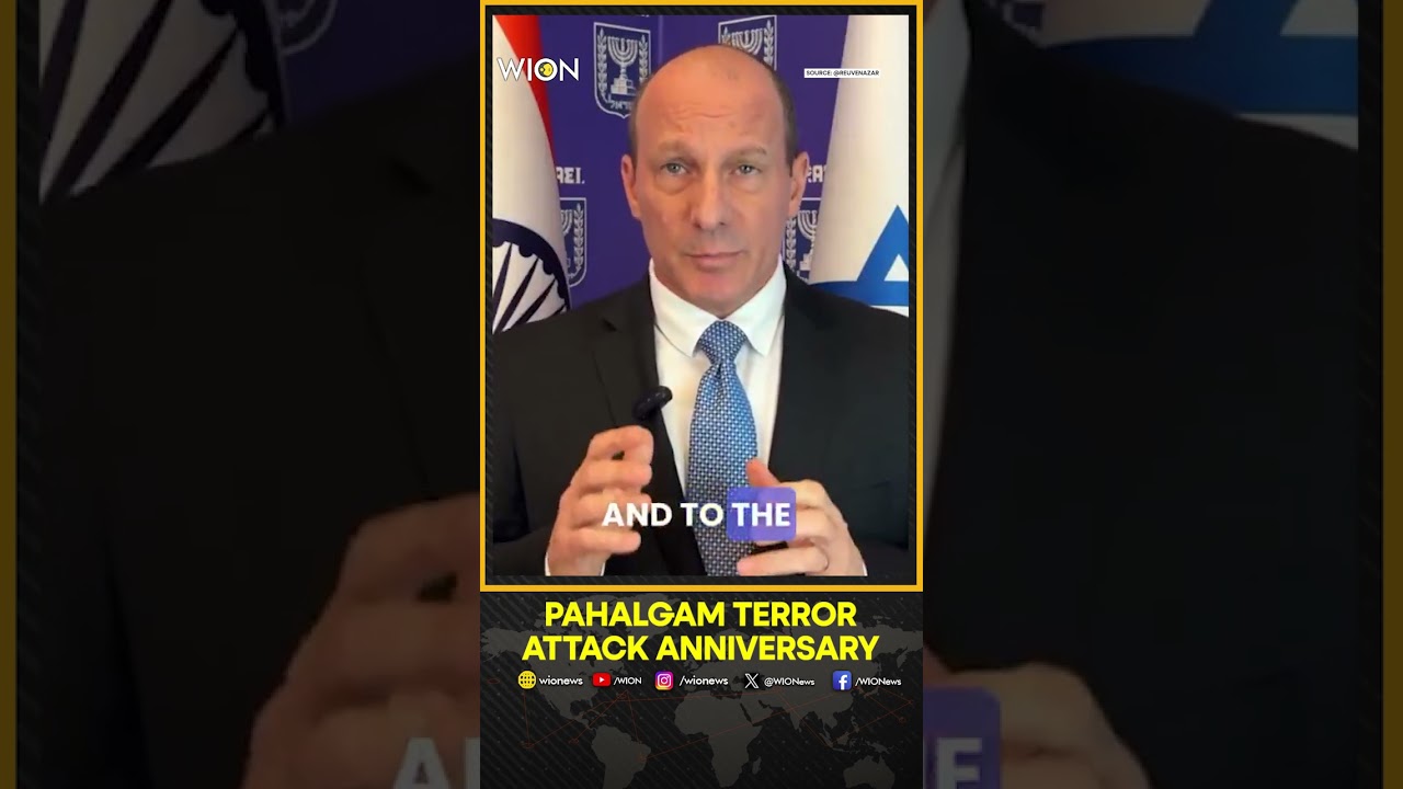 Pahalgam Terror Attack: Israel Stands With India on Pahalgam Attack Anniversary | WION SHORTS