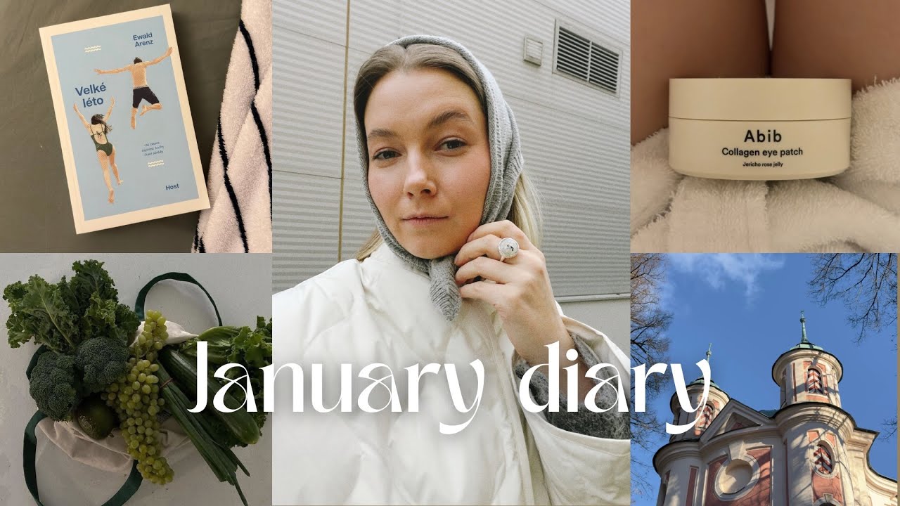 January diary: jóga, wellness, výběr knihy & nakupování