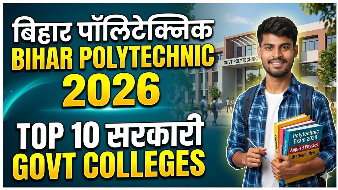 Top 10 College Bihar Polytechnic 2026| Top College में Admission के लिए कितना Cut-off जाएगा |