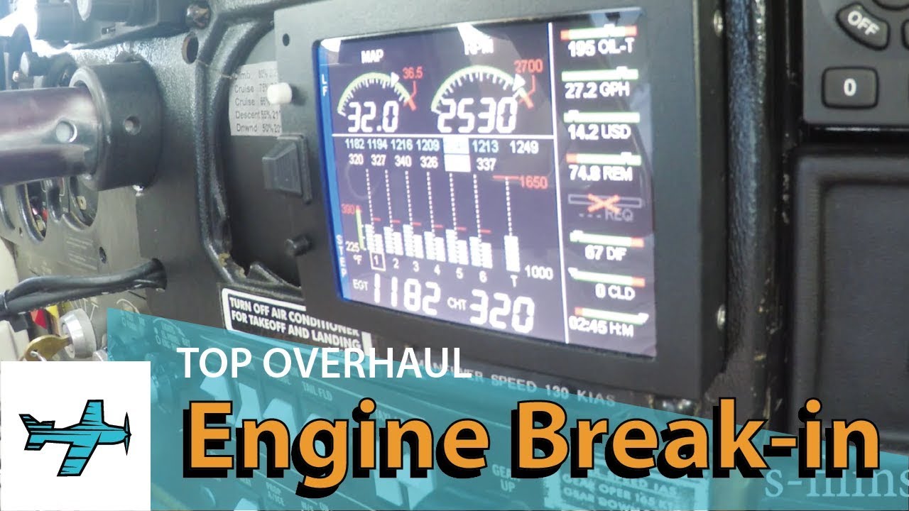 Top Overhaul Engine Break-in! TakingOff Ep23