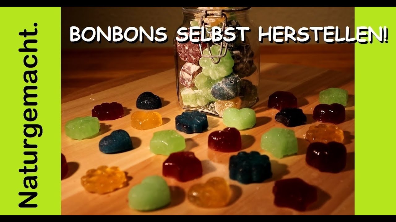 🍭🍬🍭🍬BONBONS SELBER MACHEN! VEGAN! Life Hack! Super einfach und lecker!