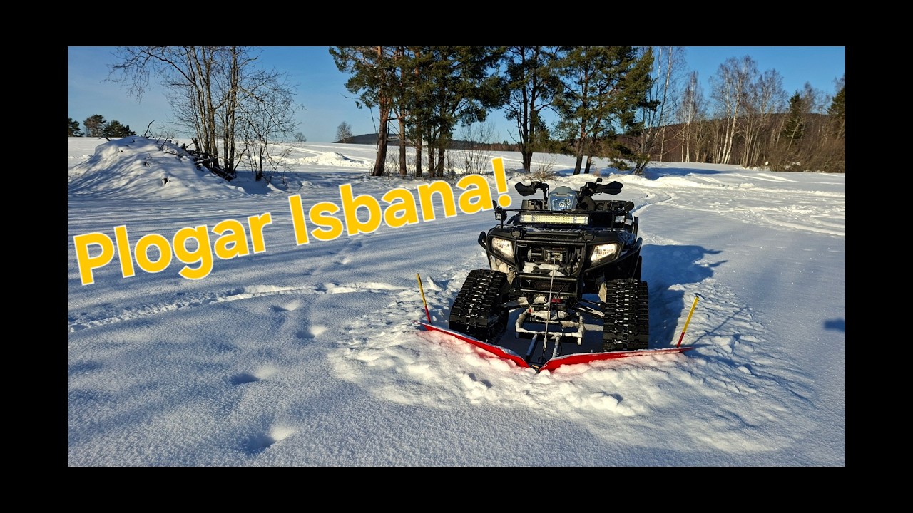 Plogar Upp Isbanan För I År