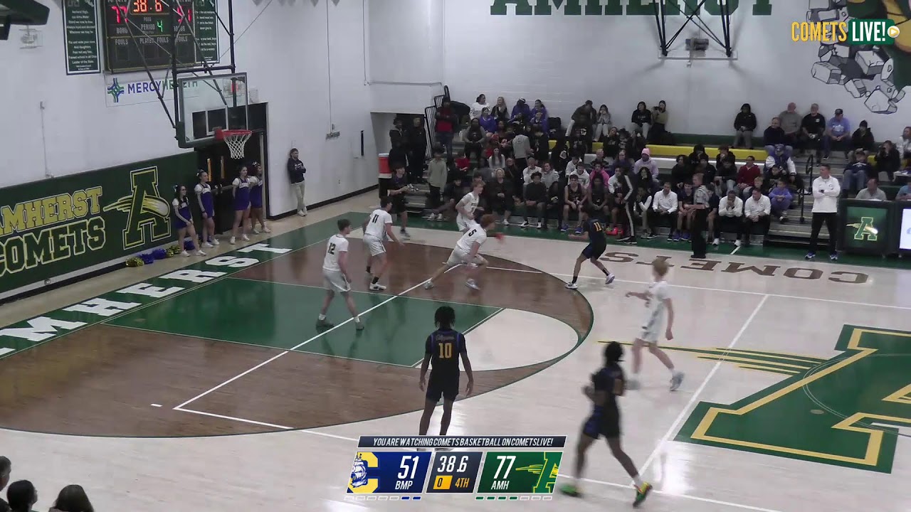 Amherst Steele Boys Basketball vs. Clearview