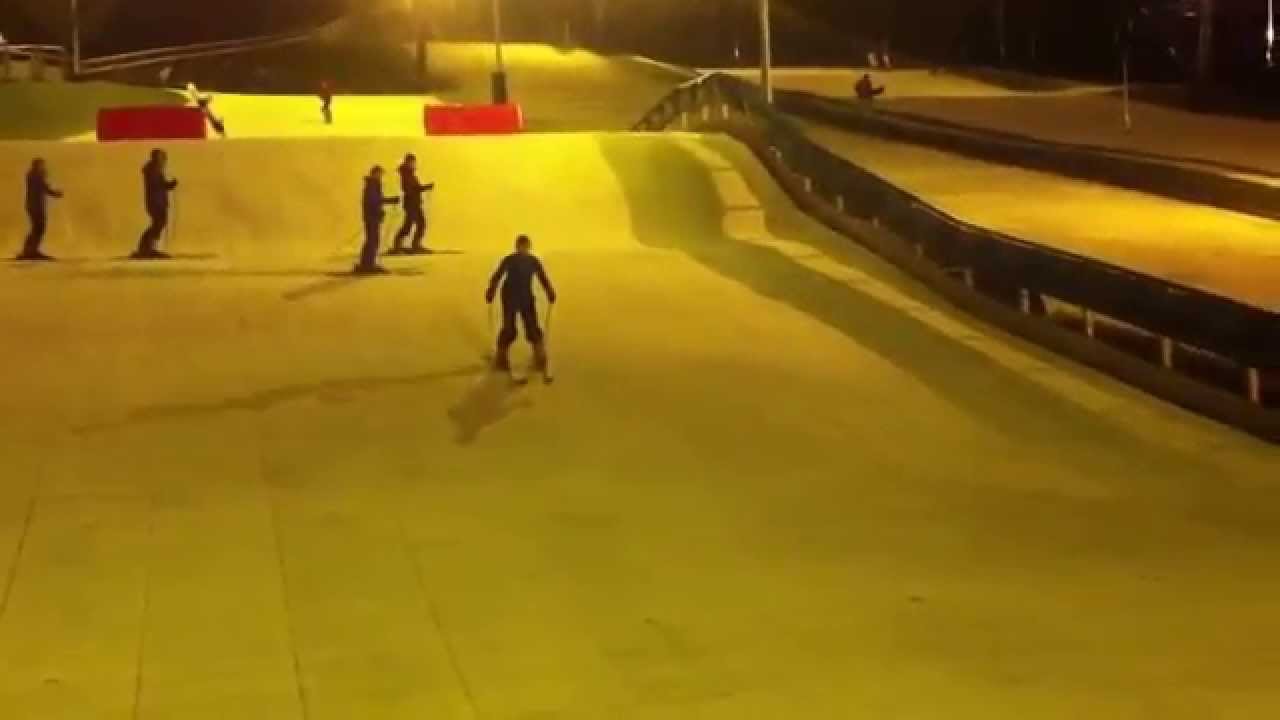 First time skiing!