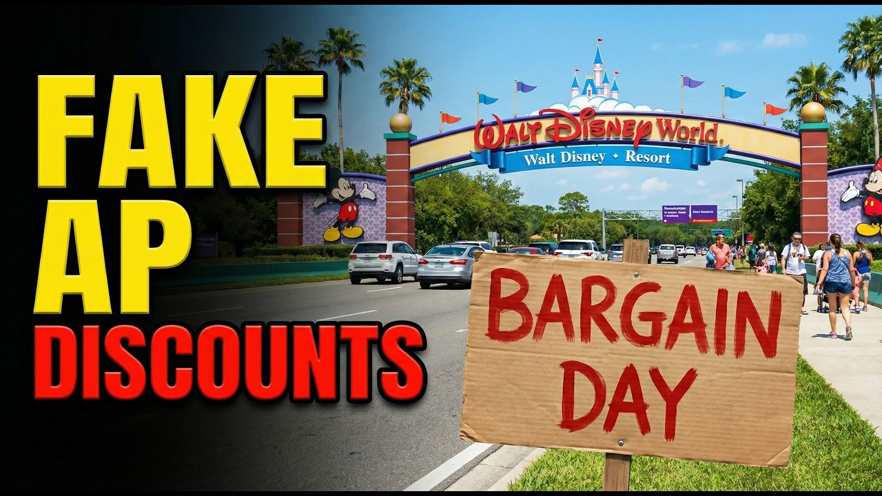 Disney World Drops AP Down Payment by 50%... Is This Tricking Anyone?