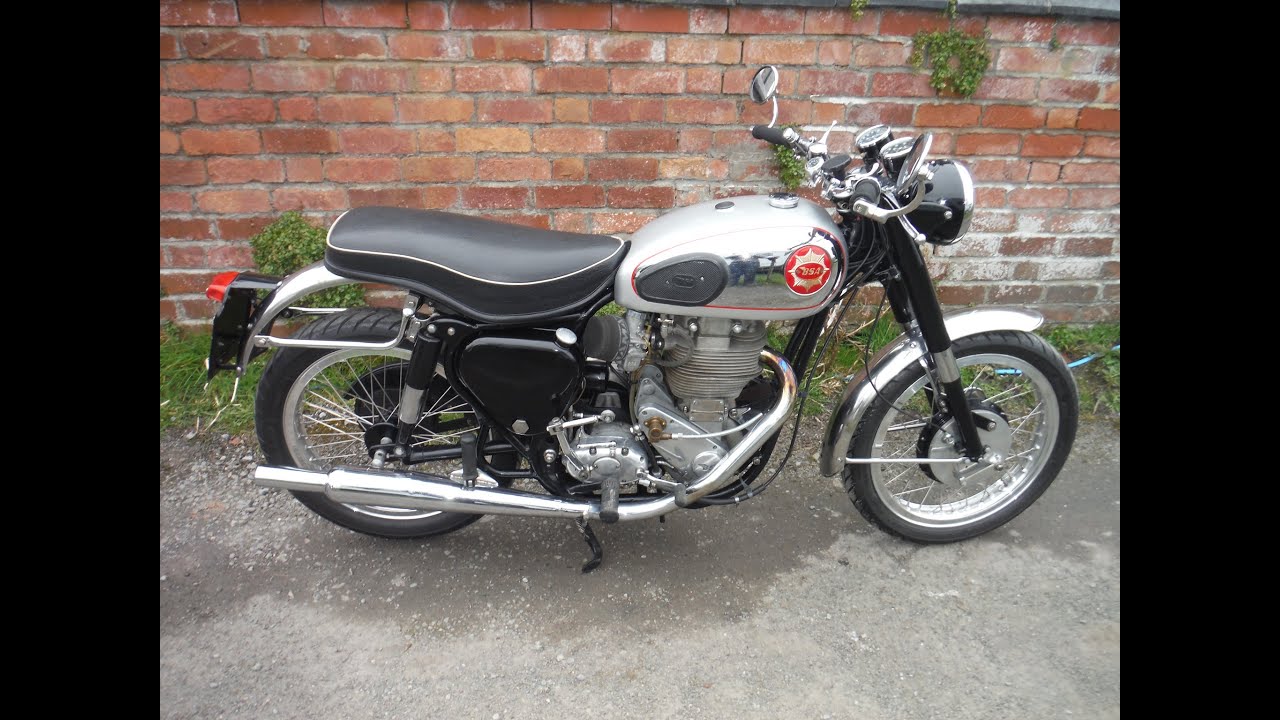 BSA Gold Star 600 ABSAF short ride.