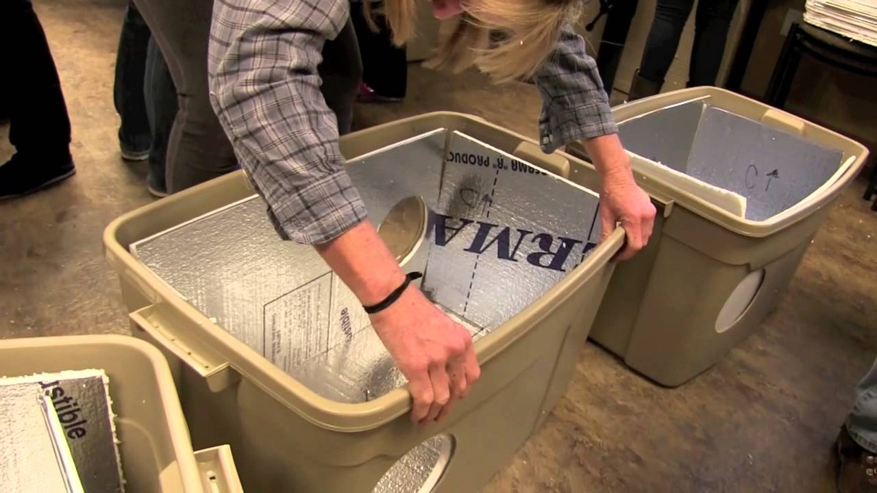 Building Community Cat Shelters