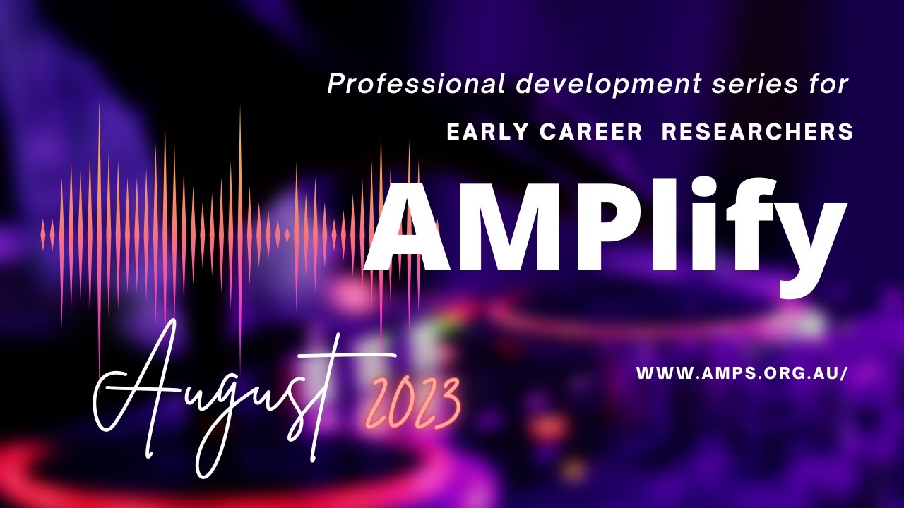 AMPlify your research: Grant writing and project management
