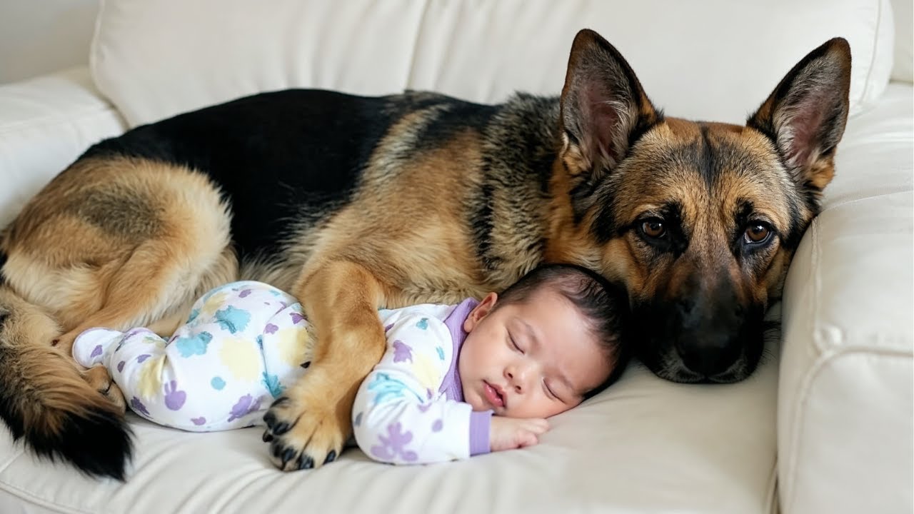 Dog Refuses To Let Baby Sleep Alone, Parents Find Out Why And Call 911 Immediately!