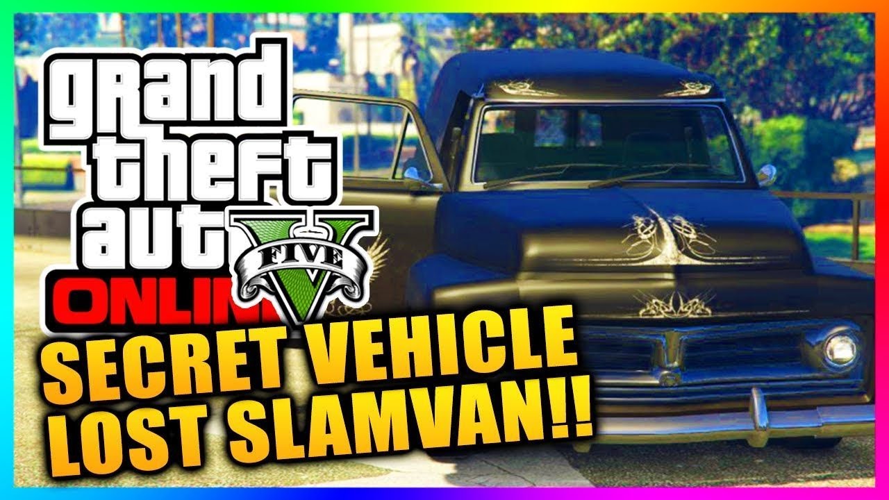 GTA5 - Lost Slamvan в гараж