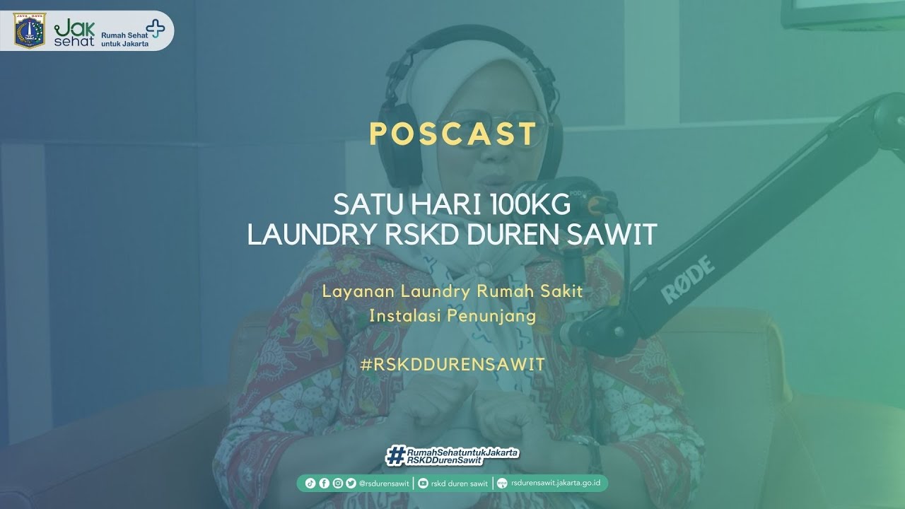 Sehari sampai 1000 KG, Laundry RSKD Duren Sawit | Layanan Laundry | EP25