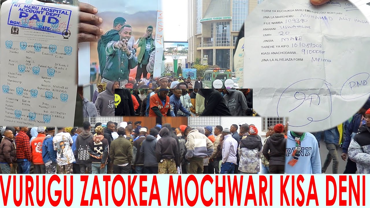 TAHARUKI :VURUGU MOCHWARI BAADA YA MAREHEMU KUDAIWA DENI LA LAKI 9 BAADA YA AJALI YA BODABODA