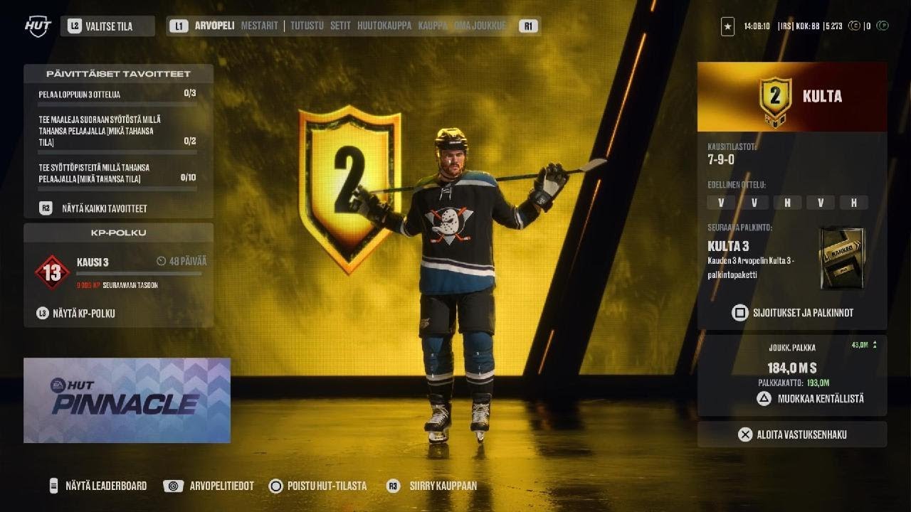 NHL 26 jatketaan harjotuksia