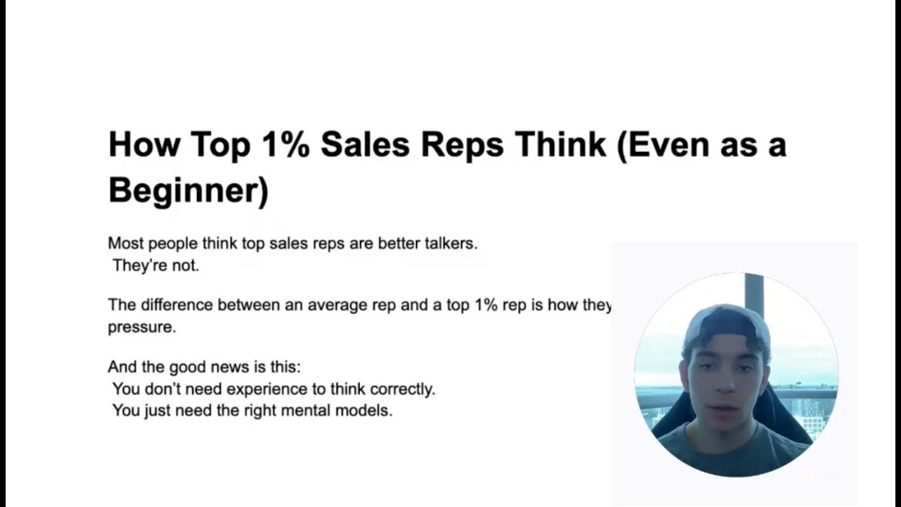 The Psychology Behind Top 1% Sales Performance
