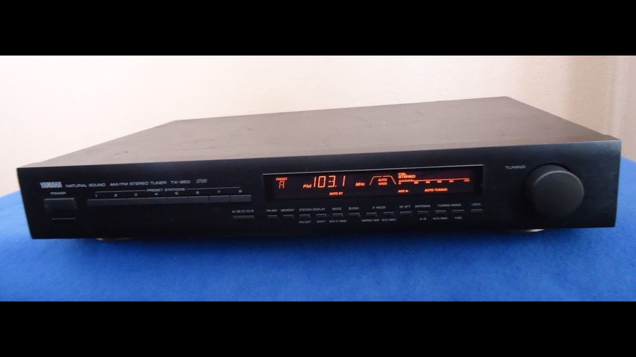 Yamaha TX-950 am/fm Tuner  ________________ (sn: NO85958UW)