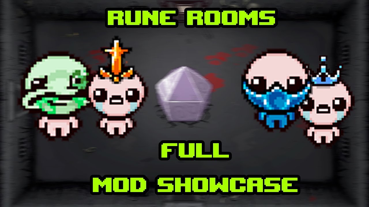 +30 New Rune-Based Effect! - Rune Rooms Mod Showcase | TBOI Repentance