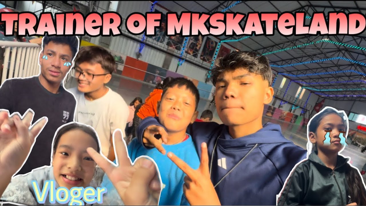 A day in Mkskateland as a Trainer |10 hours in Mkskateland 🛼😮‍💨 | fun in Mkskateland