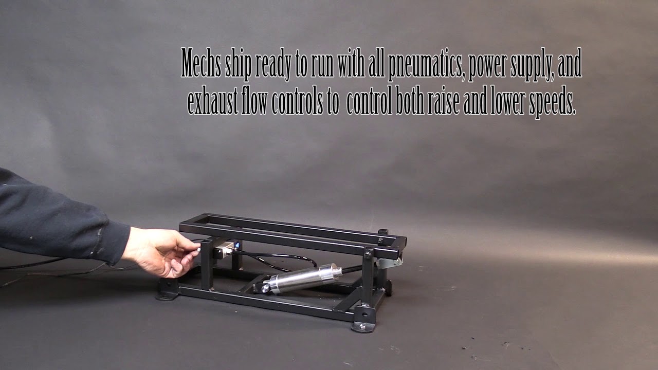 DC Torso Erector Mechanism - Air Powered Halloween Props - DIY Raw Mechanism - DC Props.com