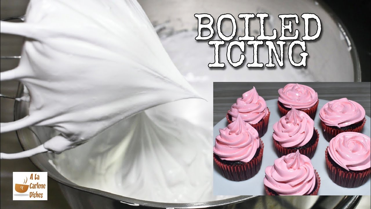 HOW TO MAKE BOILED ICING |  Super Stable