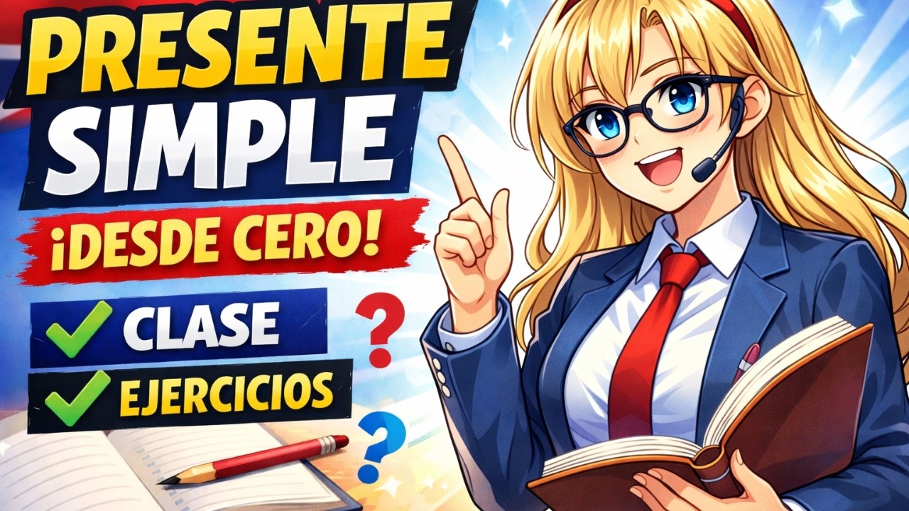Presente Simple en Inglés + EJERCICIOS | Aprende desde CERO