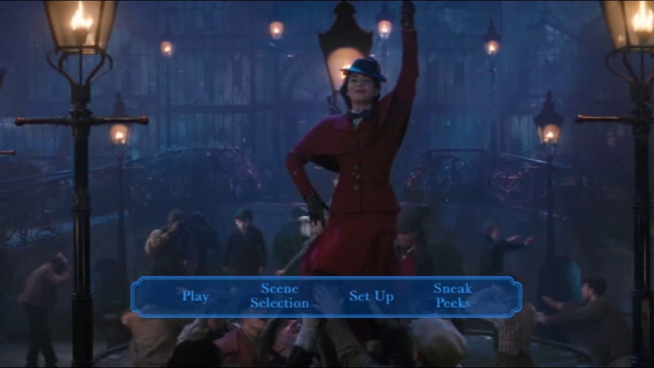 Mary Poppins Returns (2018) DVD Menu