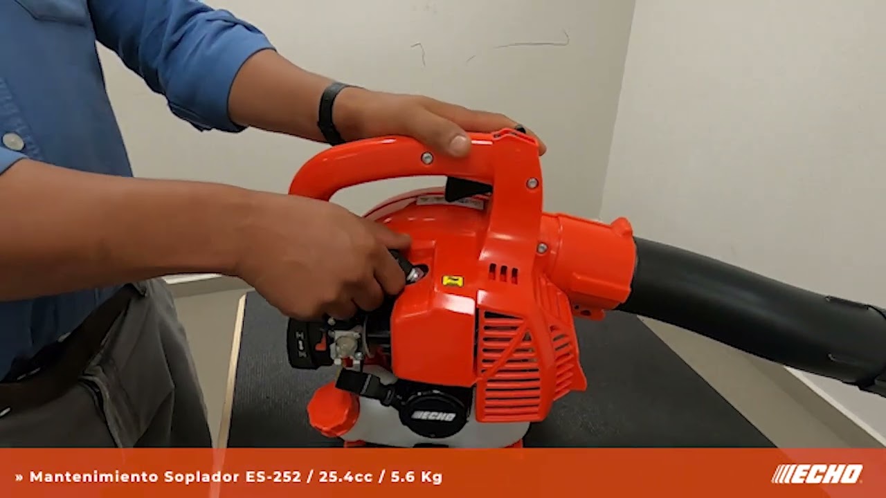 Mantenimiento Sopladora ES252 - ECHO