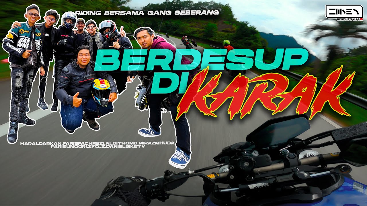 BERDESUP DI KARAK ! HAMPIR ACCIDENT ! Sunmori Malaysia | Yamaha MT-09 | Pure Sound [4K]