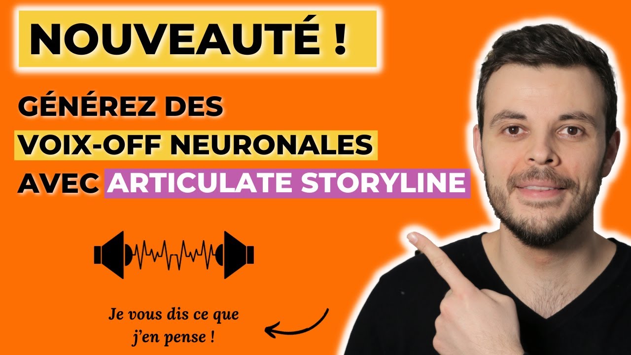 Nouveauté ! Comment générer des voix off neuronales avec Articulate Storyline.