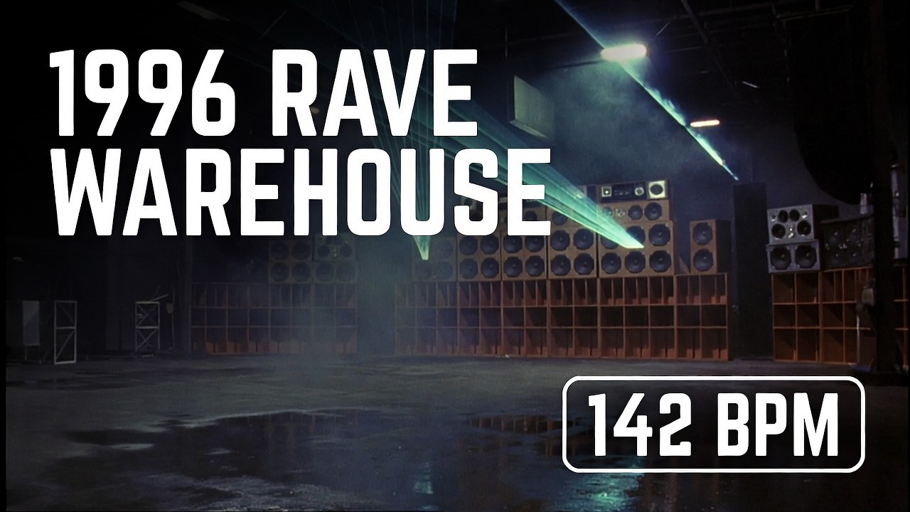 1996 Warehouse Rave Mix (142 BPM) | Raw Hard Trance — No Vocals