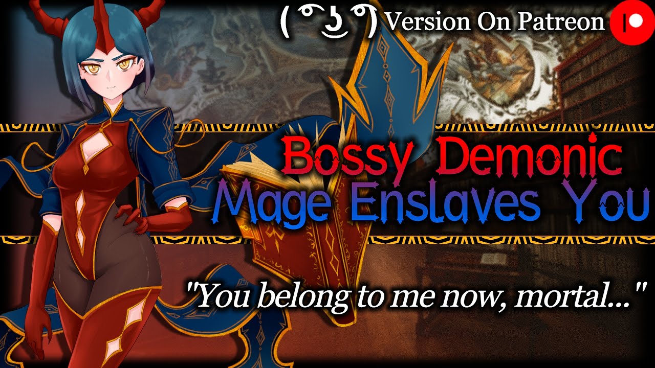 Summoned By A Mommy Demon Who Claims You As Her Slave [Dominant] | Medieval ASMR Roleplay /F4M/