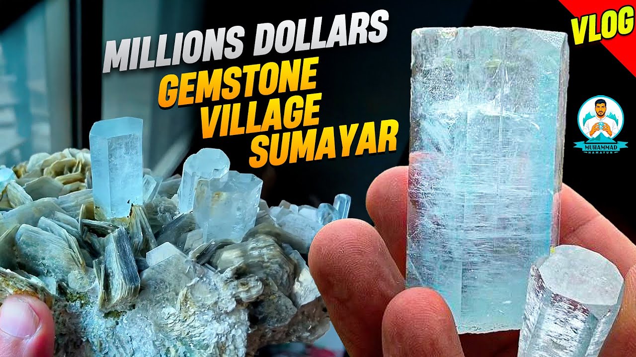 Millions dollars gemstone say bhara chota gaon گاؤں  Sumayar - Vlog