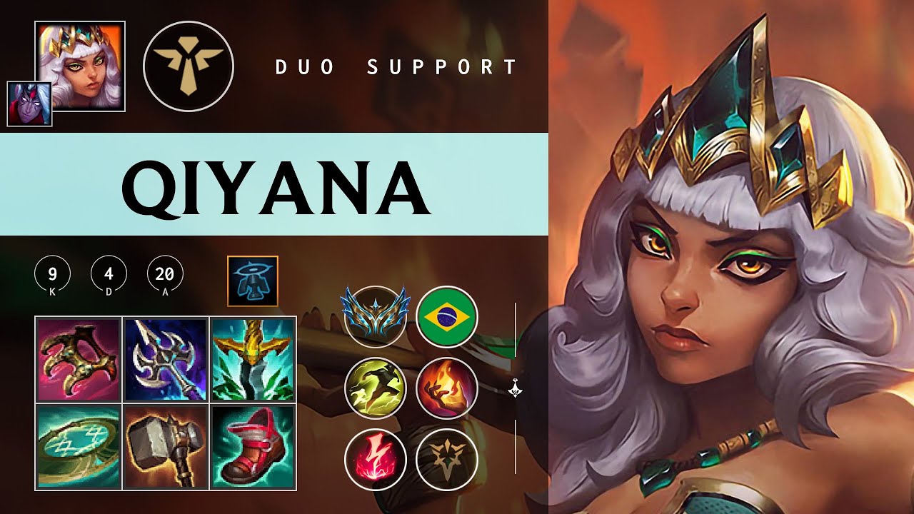 Qiyana Support vs Karma - BR Challenger Patch 26.02