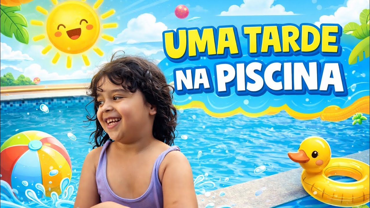 UMA TARDE NA PISCINA COM CRESCENDO COM A LULU ￼