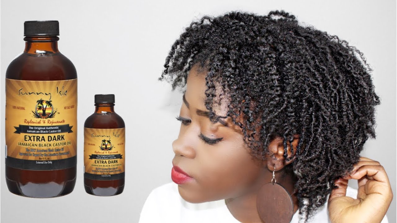 My FAST Hair Growth Using Jamaican Black Castor Oil