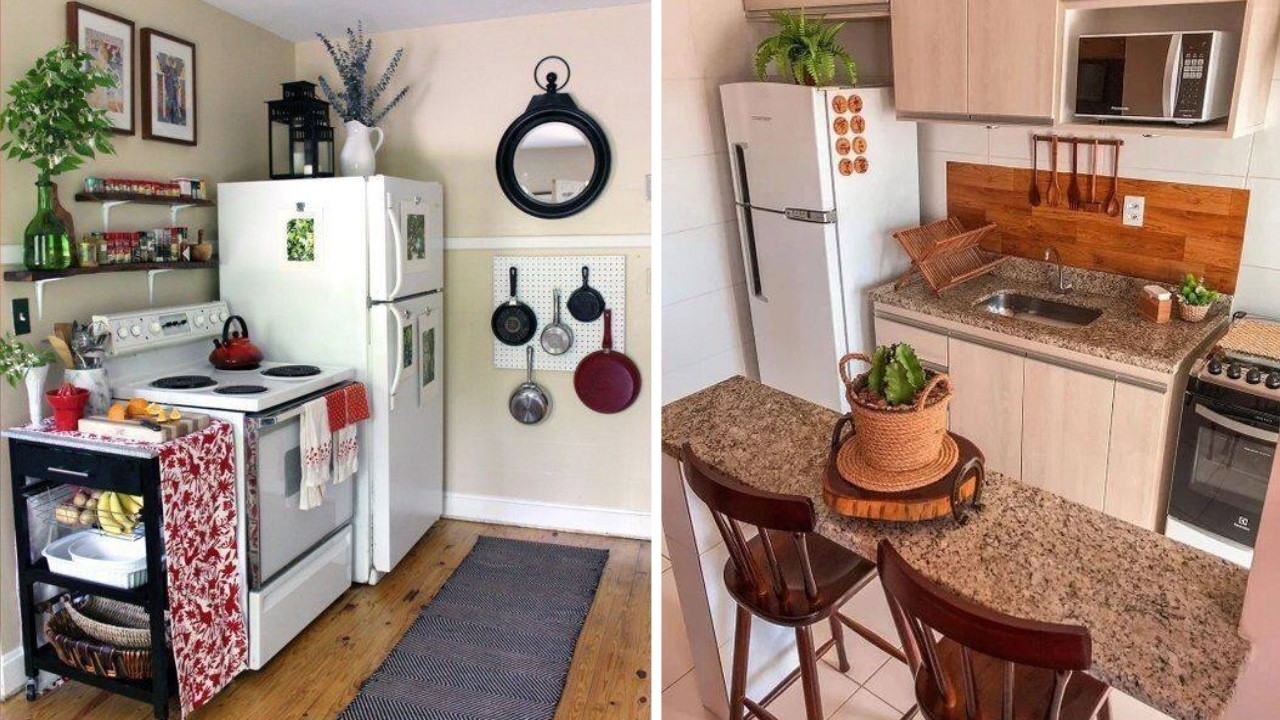 +177 iDEAS para DARLE VIDA a una COCINA PEQUEÑA, luzca ESPECTACULAR, organizado y con mucho ENCANTO
