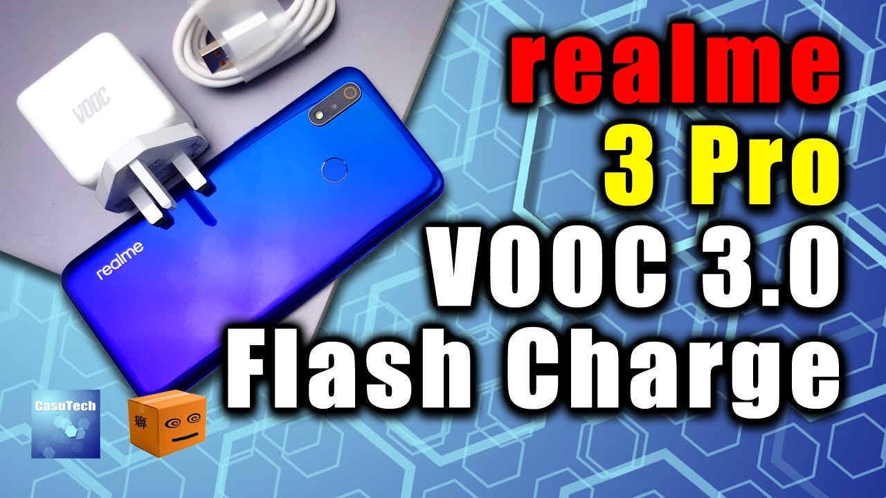 realme 3 pro VOOC 3.0 Flash Charging Test