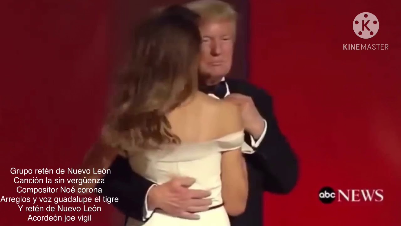 Donal trump baila norteñas