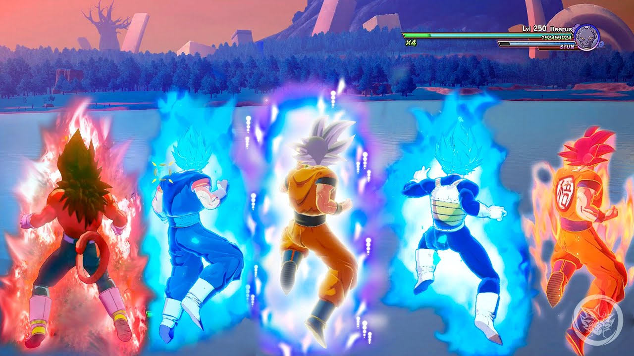 Dragon Ball Z Kakarot - All Transformation & Ultimate Attacks (1440p 60fps)