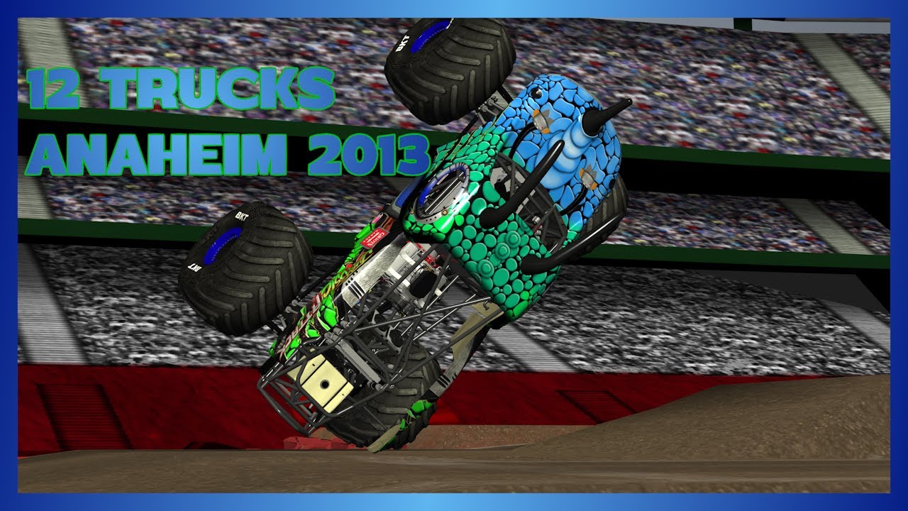 Rigs Of Rods 12 Trucks Anaheim 2013 Freestyles - Agolf