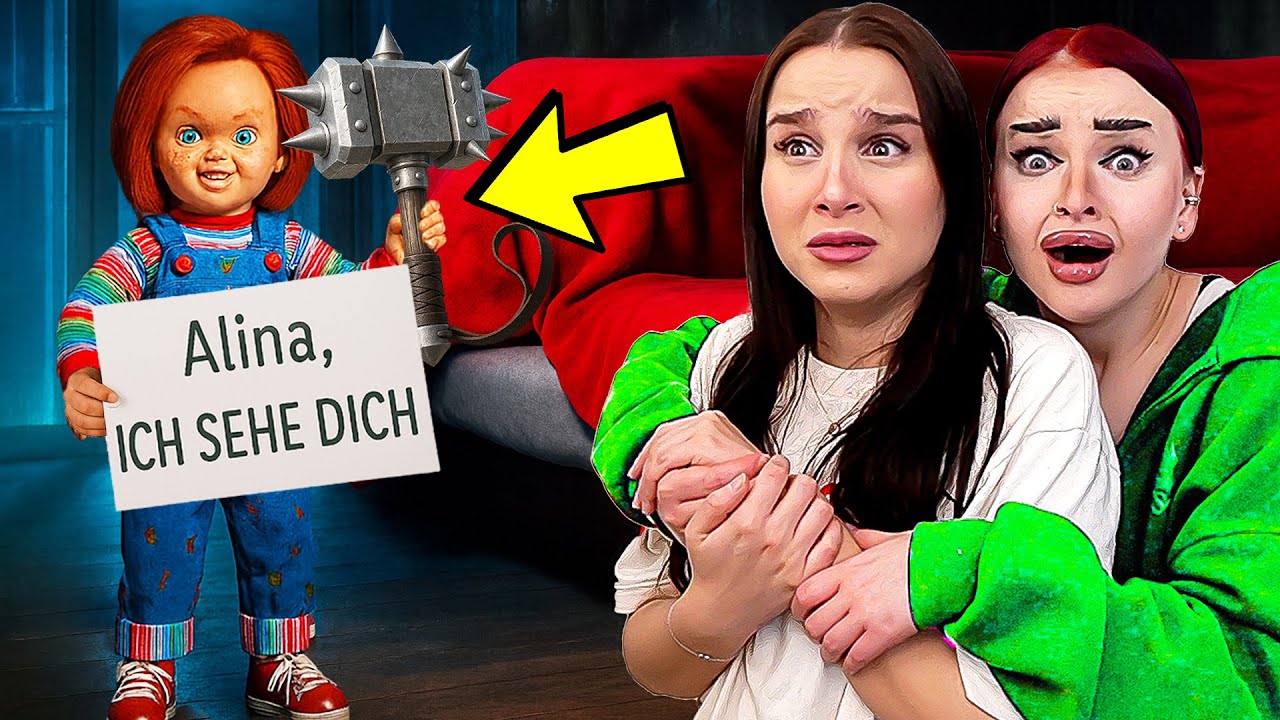 1 NACHT mit CHUCKY & ALLEN anderen HORROR-PUPPEN 😱🪓 (gr&ouml;&szlig;ter Fehler)