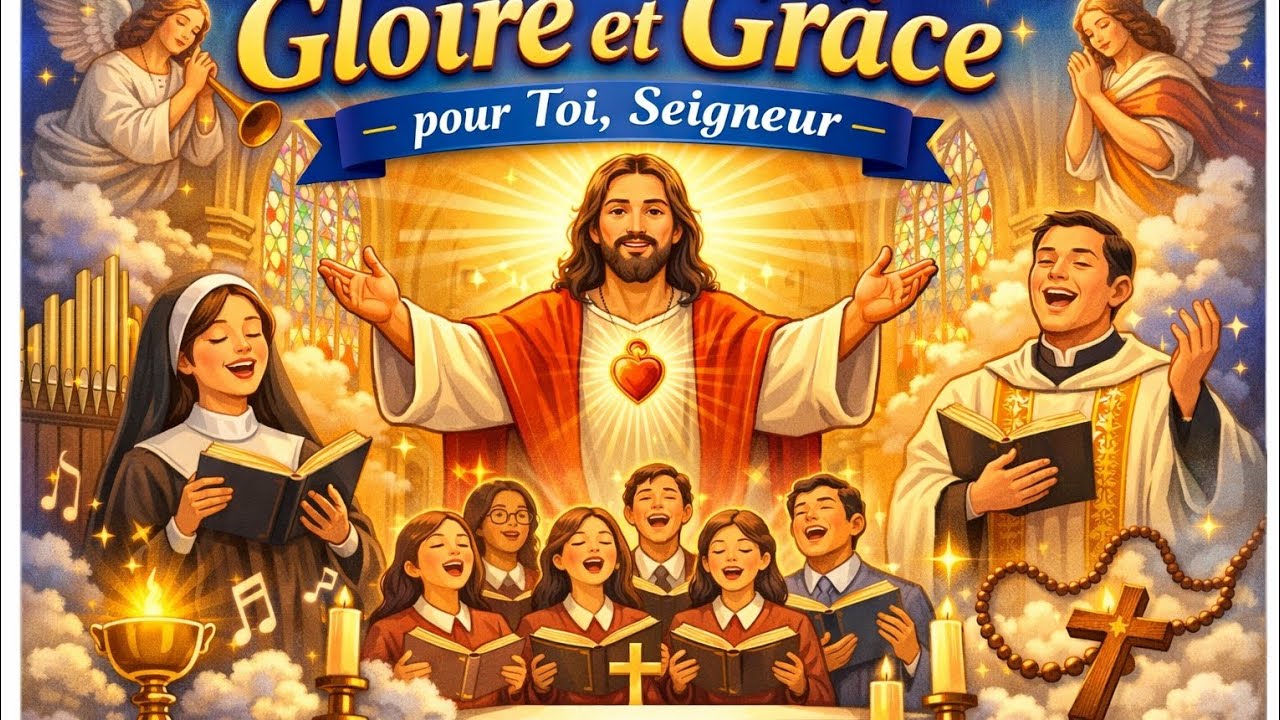 Chant Catholique 2026 le Plus Touchant – Gloire et Grâce pour Toi, Seigneur