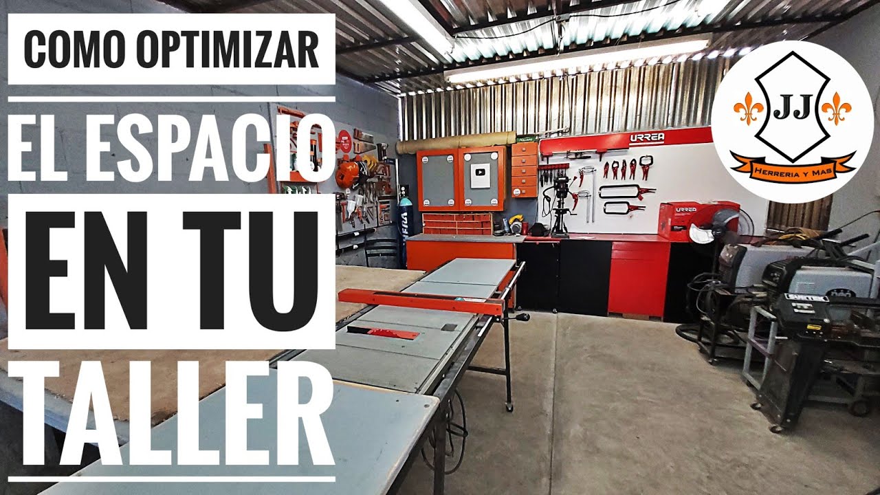 Como OPTIMIZAR El Espacio En Tu TALLER